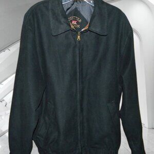 Men’s Cutter & Buck Black Jacket Size Medium Golf